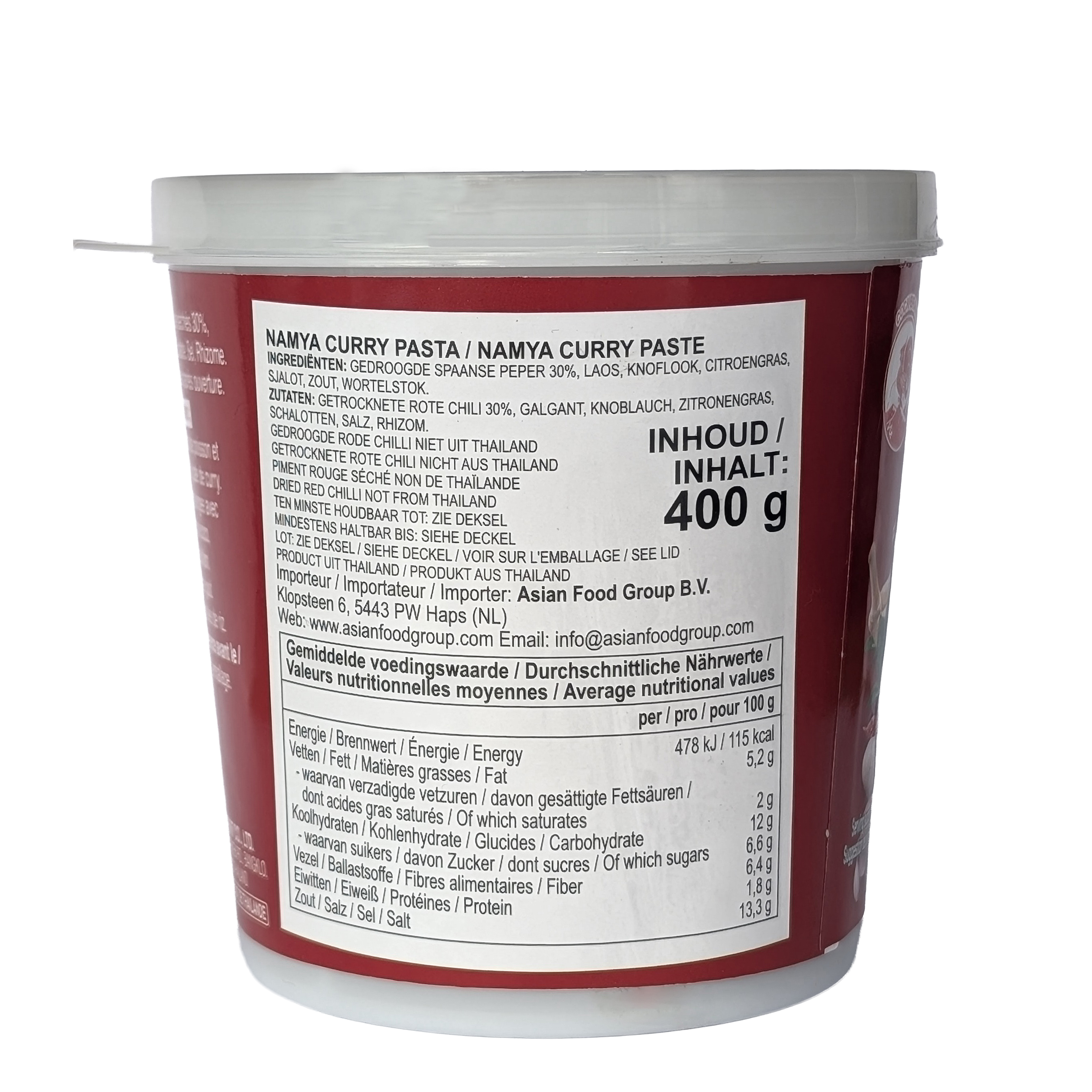 Cock Brand Namya Curry Paste 400g Gewürzpaste für Curry aus Thailand