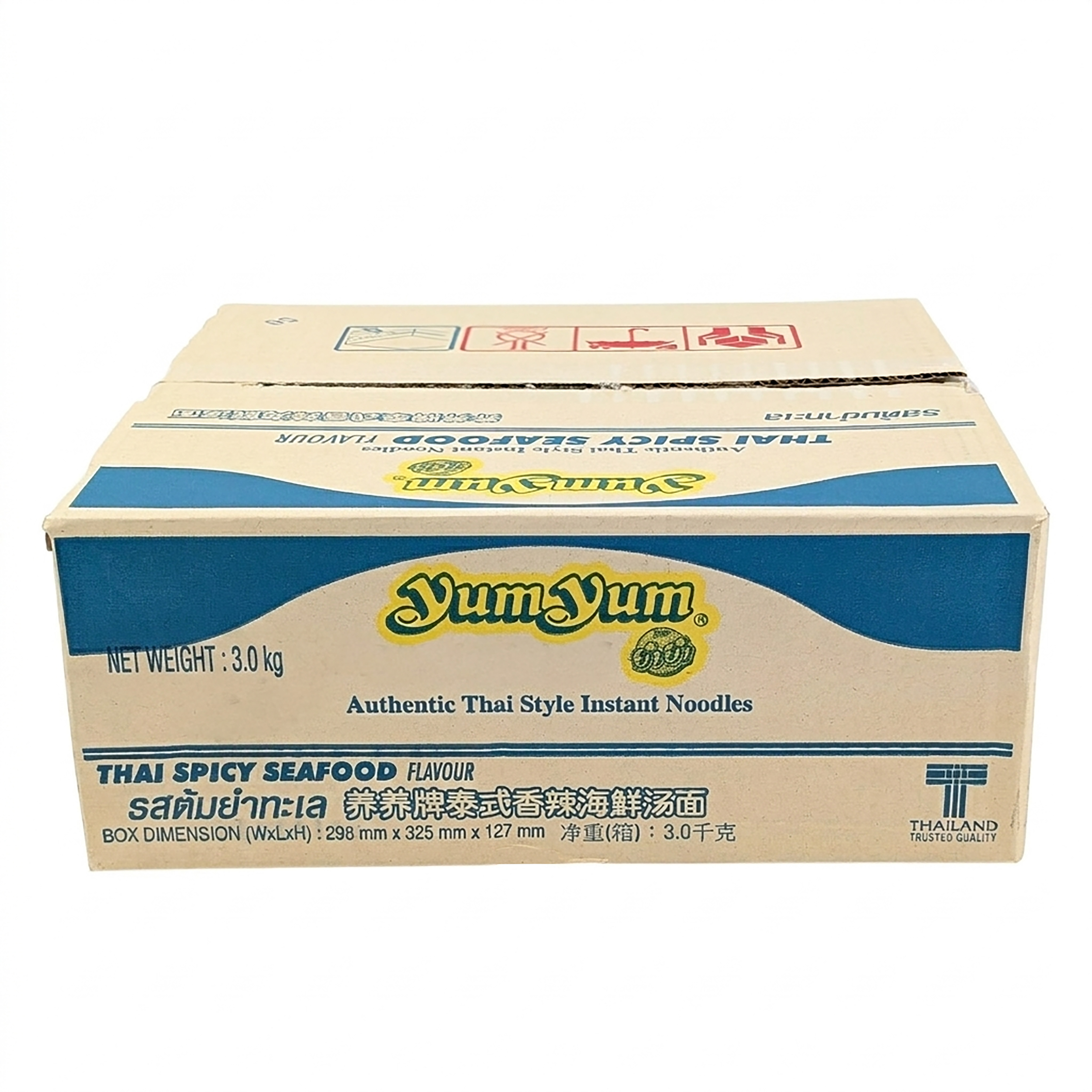 YumYum Thai Spicy Seafood Flavour 120x70g Asiatische Instant Nudeln aus Thailand