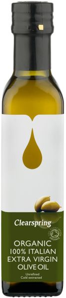 Clearspring RAW Bio Olivenöl extra vergine 6x 250ml Italien Vegan