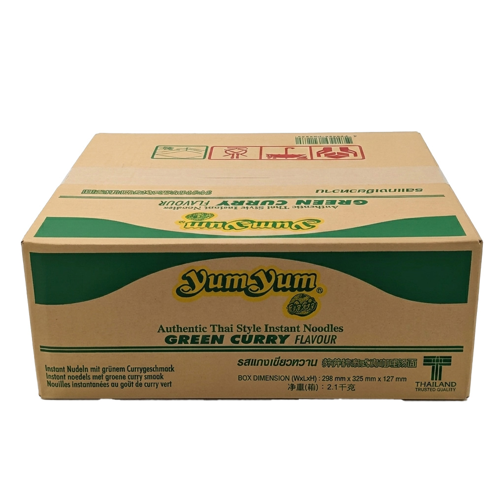 YumYum Curry Flavour 120x60g Asiatische Instant Nudeln mit Currygeschmack