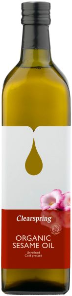 Clearspring Bio RAW Sesamöl nativ 6x 500ml kaltgepresst unraffiniert