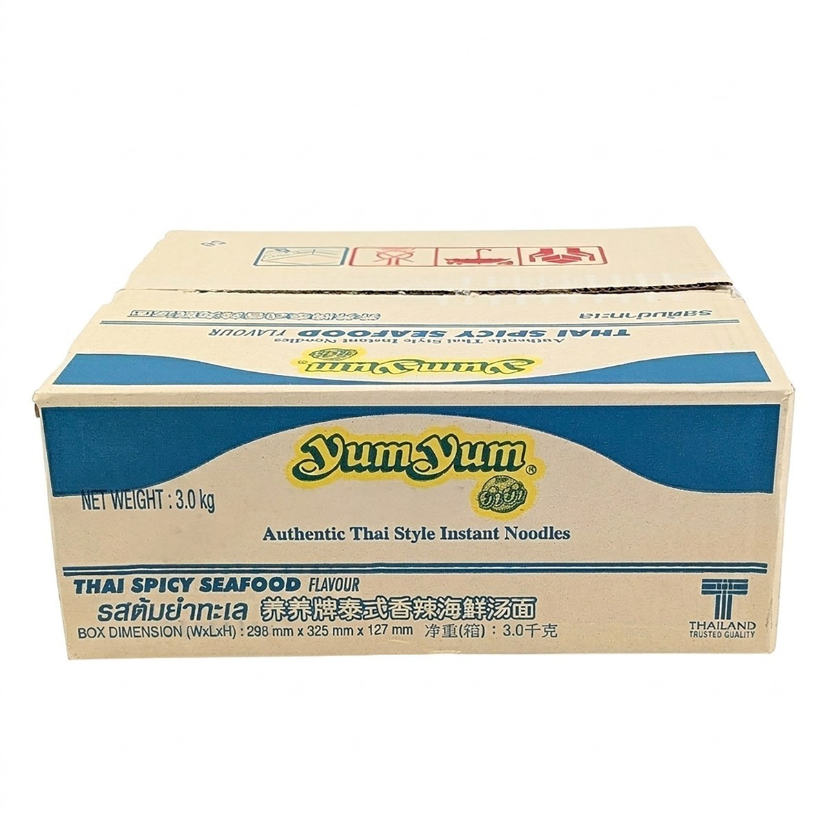 YumYum Thai Spicy Seafood Flavour 120x70g Asiatische Instant Nudeln aus Thailand