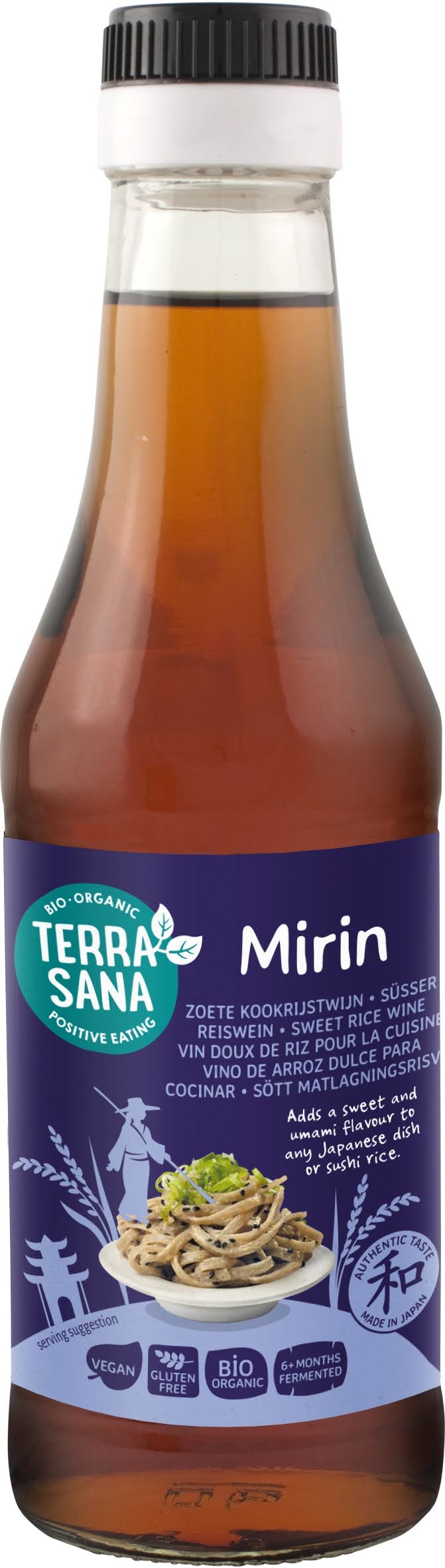 TerraSana Bio Mirin (süße Reiswürze) 3x 250ml