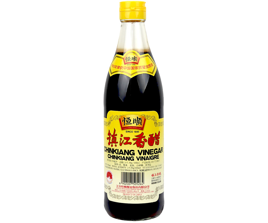 Chinkiang schwarzer Reisessig 3x 550ml